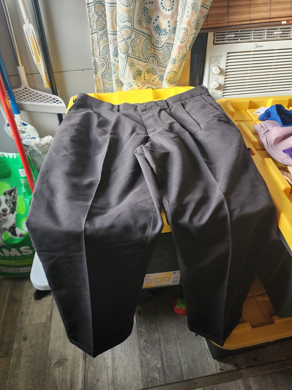 Classic Black Men’s Dress Pants - Tailored Fit